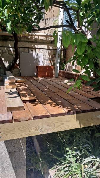 Création d'une terrasse à Antibes 