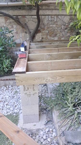 Création d'une terrasse à Antibes 